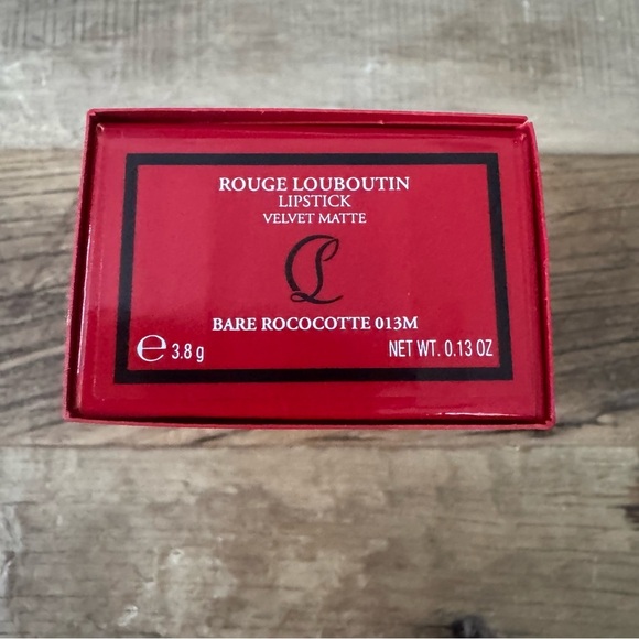 NEW IN BOX Christian Louboutin Velvet Matte Lipstick~Bare Rococotte(013M) 💋 - Picture 6 of 13